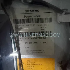 Siemens 6SL3353-1AE35-3DA1 SINAMICS S120 Single-Axis Motor Module Inverter