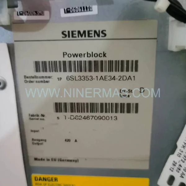 Siemens 6SL3353-1AE38-2DA1 SINAMICS S120 Motor Module | Retrofit & Upgrade