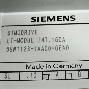 Siemens 6SN1123-1AA00-0EA0 | SIMODRIVE 611 Certified Drive Module
