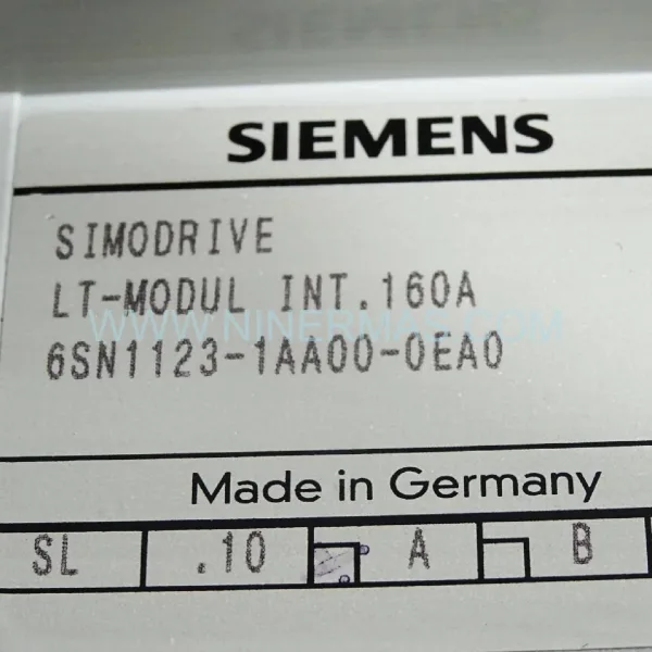 Siemens 6SN1123-1AA00-0EA0 | SIMODRIVE 611 Certified Drive Module