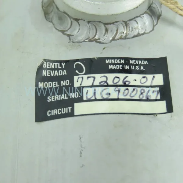 Bently Nevada 77206-01 7200 Series Vibration Monitor I/O Module New Original Ready to ship
