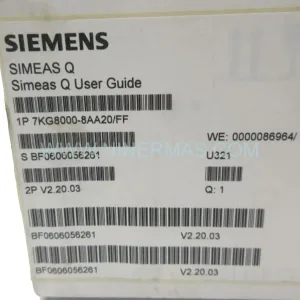 Original Siemens 7KG8000-8AA20/FF Spare Part Component