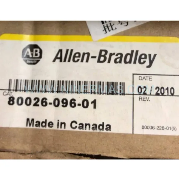 Original Allen-Bradley (Rockwell) 80026-096-01 - Industrial Spare Parts