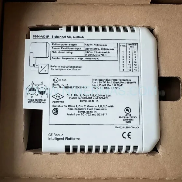 Original GE 8104-AO-IP - Industrial Spare Parts