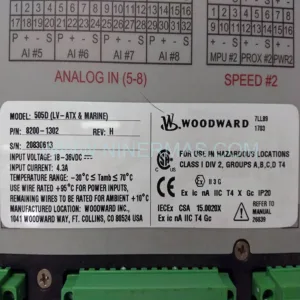 Original Woodward 8200-1302 - Industrial Spare Parts