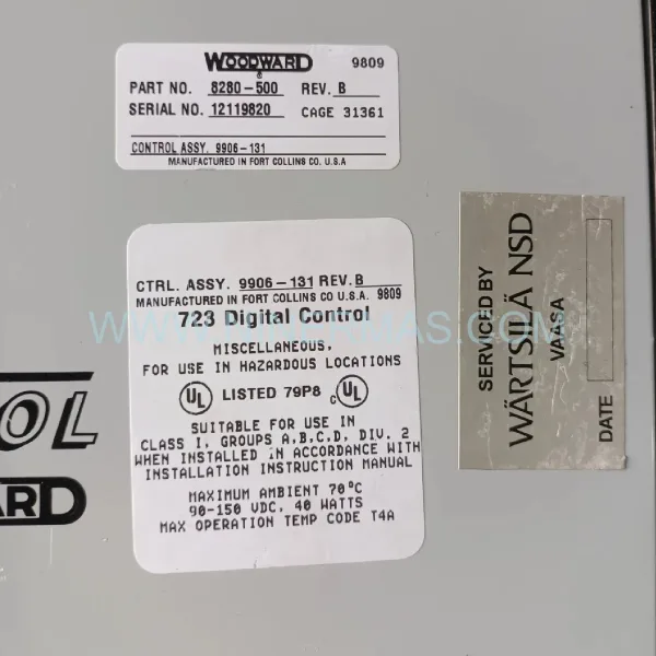 Original Woodward 8280-500 - Industrial Spare Parts