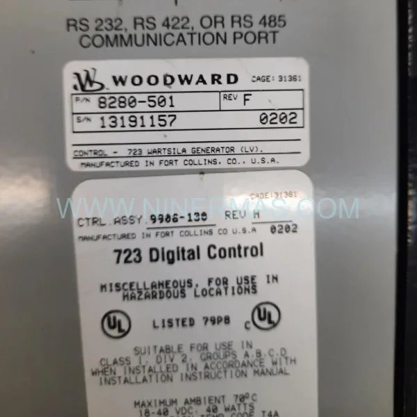 Original Woodward 8280-501 - Industrial Spare Parts