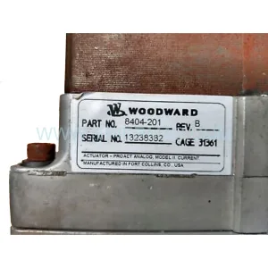 Original Woodward 8404-201 - Industrial Spare Parts