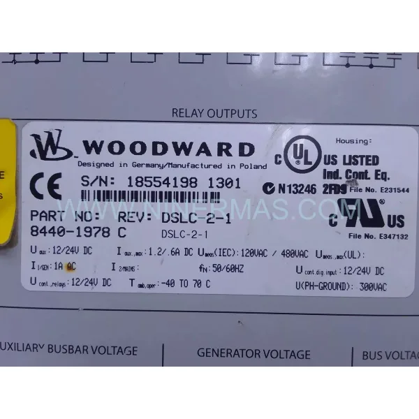 Original Woodward 8440-1978 - Industrial Spare Parts