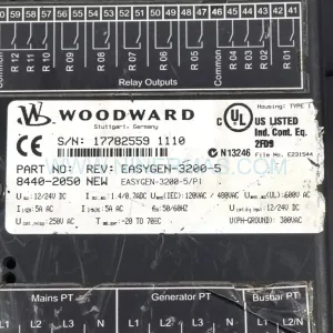Woodward 8440-2050 EasyGen-3200-5/P1 | Retrofit & Modernization Controller