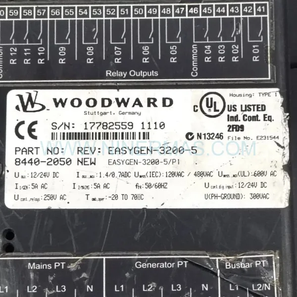 Woodward 8440-2050 EasyGen-3200-5/P1 | Retrofit & Modernization Controller