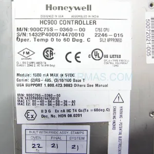 Original Honeywell 900C75S-0360-00 - Industrial Spare Parts