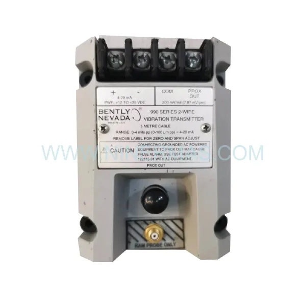 Bently Nevada 990-04-50-01-01 Vibration Transmitter 4-20mA Output New Original Ready to ship