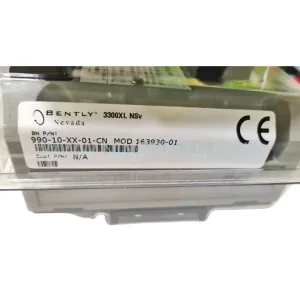 990-10-XX-01-00 Input Module Rear Side & Label - Bently Nevada