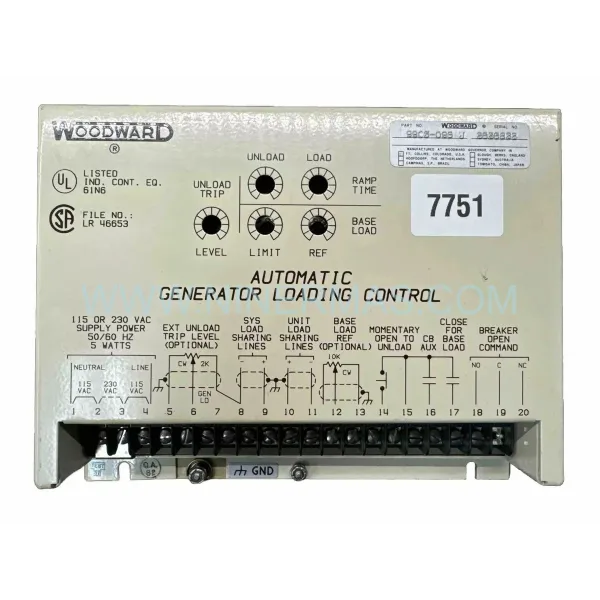 Original Woodward 9905-096 - Industrial Spare Parts