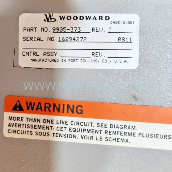 Original Woodward 9905-373 - Industrial Spare Parts