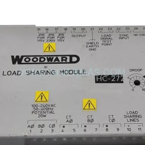 Woodward 9907-175/A 2301D-ST Load Sharing & Speed Controller | New & Original
