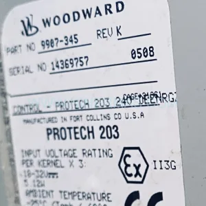 Original Woodward 9907-345 - Industrial Spare Parts