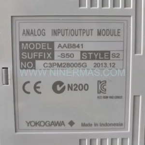 Yokogawa AAB841-S50 S2 Analog I/O Module 8-Channel DCS Card New Original Ready to ship
