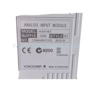 Yokogawa AAI143-S00 S1 Analog Input Module - Analog Input Module