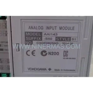 Yokogawa AAI143-S50 Analog Input Module 16-Channel Isolated New Original Ready to ship