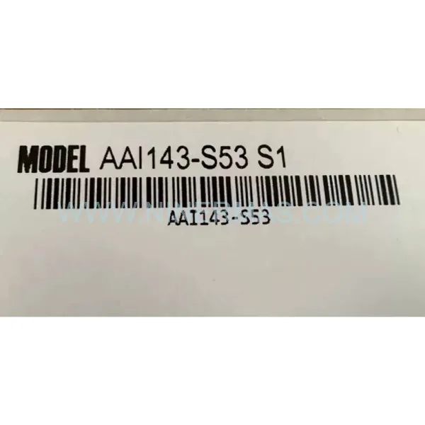 Original Yokogawa AAI143-S53 S1 Input Module - Industrial Retrofit Component