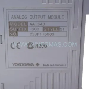 Yokogawa AAI543-S00 S1 16-Ch Analog Output Module New Original Ready to ship