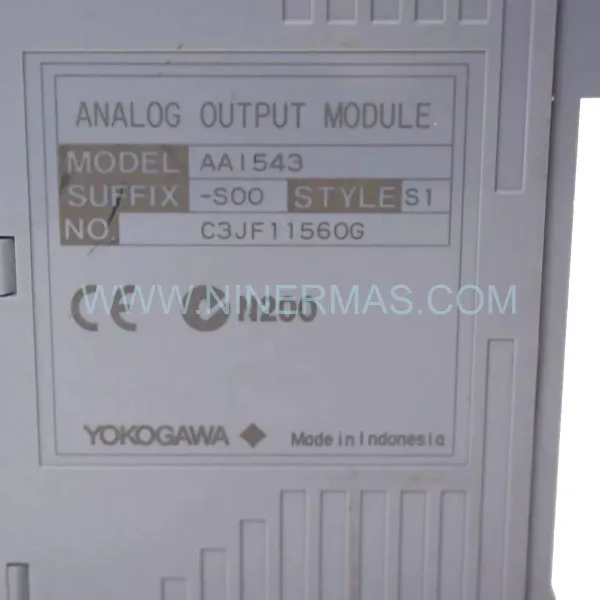 Yokogawa AAI543-S00 S1 16-Ch Analog Output Module New Original Ready to ship