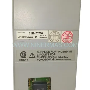 AAM11 S2 Input Module Rear Side & Label - Yokogawa
