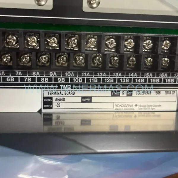 Yokogawa AEA4D-05 Terminal Board for Analog New Original Ready to ship