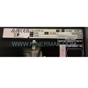 AFV30D-A41252 Input Module Rear Side & Label - Yokogawa