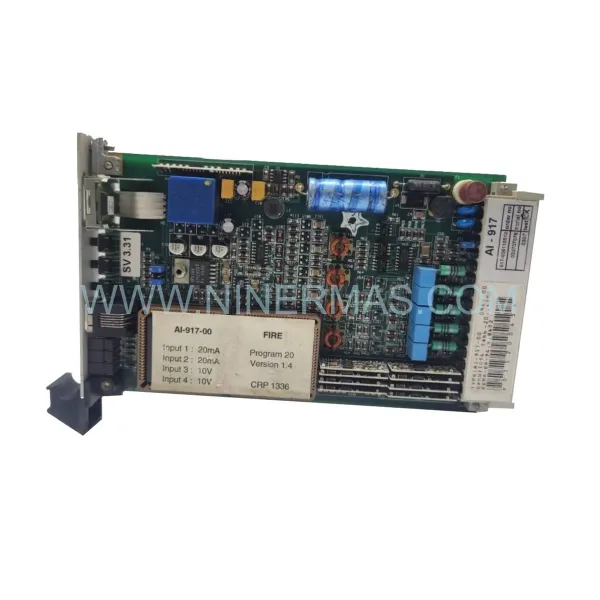 Original Yokogawa AI-917-00 Input Module - Industrial Retrofit Component