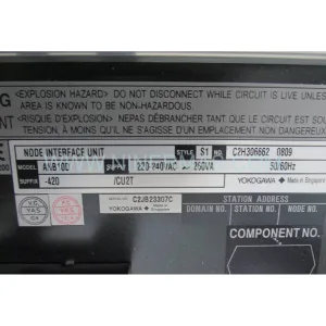 Yokogawa ANB10D-420 Node Unit for Dual-Redundant ESB Bus New Original Ready to ship