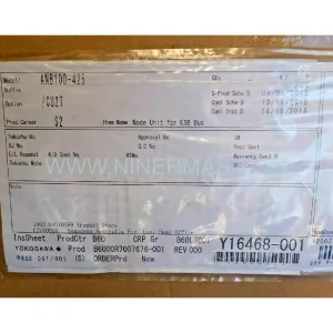 Original Yokogawa ANB10D-425/CU2T Spare Part Component