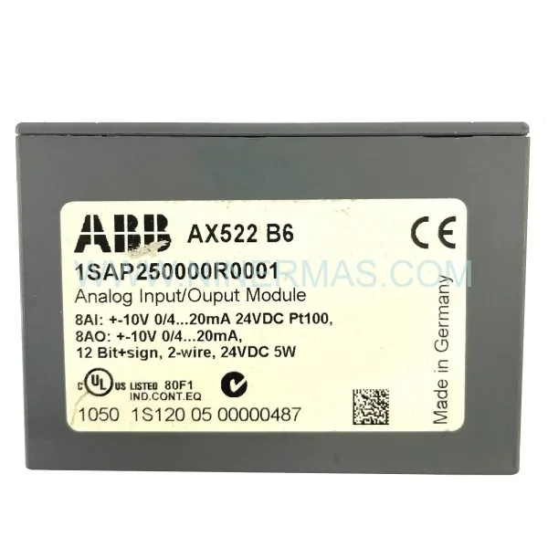 Original ABB AX522 Input Module - Industrial Retrofit Component