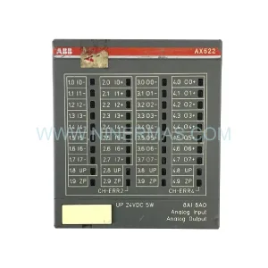 AX522 Input Module Rear Side & Label - ABB