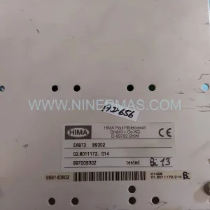 HIMA B9302-1 Power Supply Module | 24V DC SIS Control