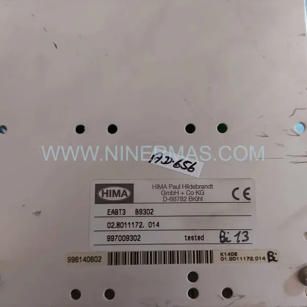 HIMA B9302-1 Power Supply Module | 24V DC SIS Control