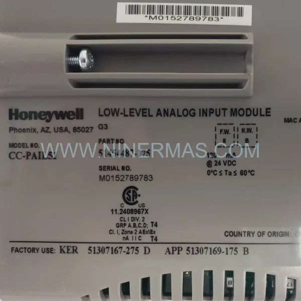 Honeywell CC-PAIL51 Low-Level Analog Input Module — New & Original in Stock