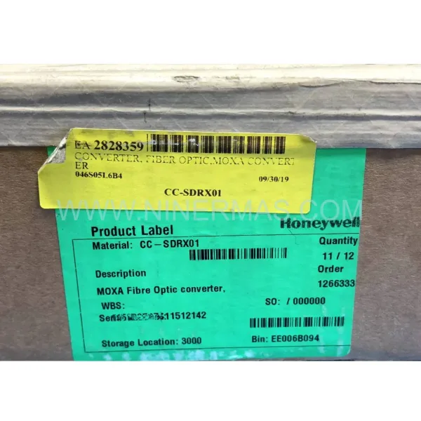 Original Honeywell CC-SDRX01 - Industrial Spare Parts