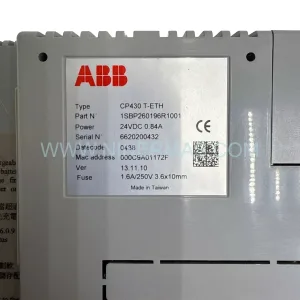 ABB CP430 T-ETH Control Panel 4.3" Touchscreen 800xA HMI New Original Ready to ship