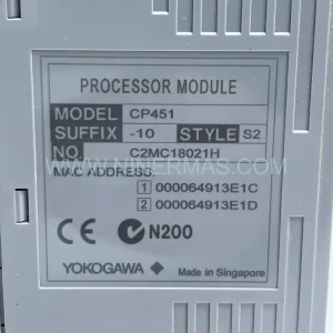 Original Yokogawa CP451-10-S2 Input Module - Industrial Retrofit Component
