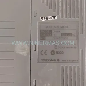 CP451-11-S2 Input Module Rear Side & Label - Yokogawa