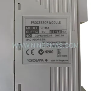YOKOGAWA CP451-50 S2 Processor Module - Processor Module