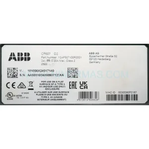 ABB CP607 Control Panel 7" TFT Touchscreen 800x480 HMI New Original Ready to ship