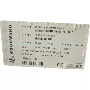 Original Woodward CSC3HUWC2B2 - Industrial Spare Parts