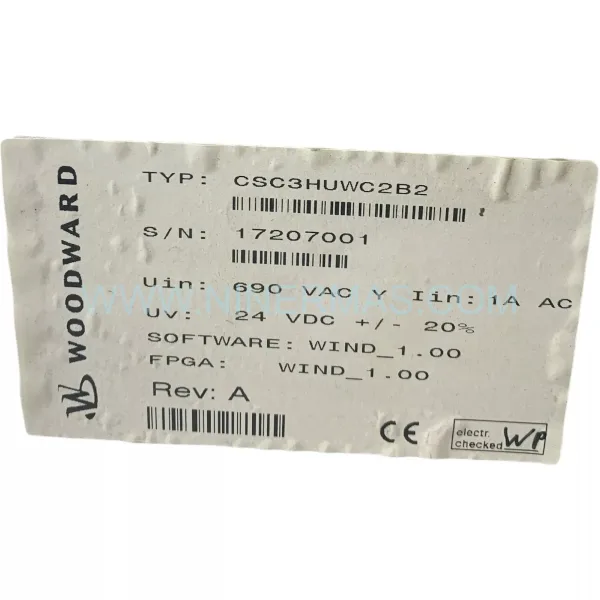 Original Woodward CSC3HUWC2B2 - Industrial Spare Parts