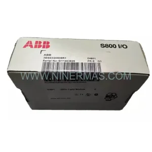 DI801 Input Module Rear Side & Label - ABB