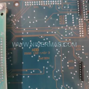 DSPC172H Input Module Rear Side & Label - ABB