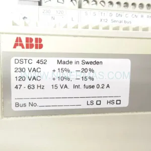 ABB DSTC452 FSK-Modem 5751017-A Serial I/O Bus Communication New Original Ready to ship